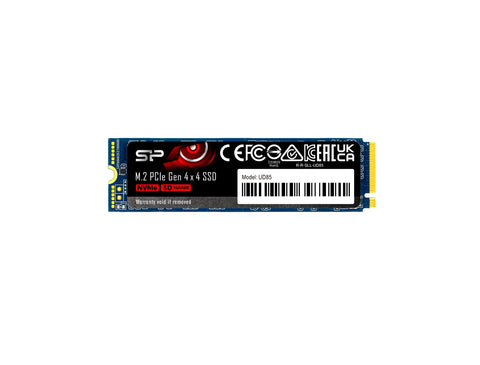 SP Silicon Power UD85 2TB PCIe Gen4 x4 NVMe M.2 2280 SSD, 3600MB/s Read, 2800MB/s Write - SP02KGBP44UD8505