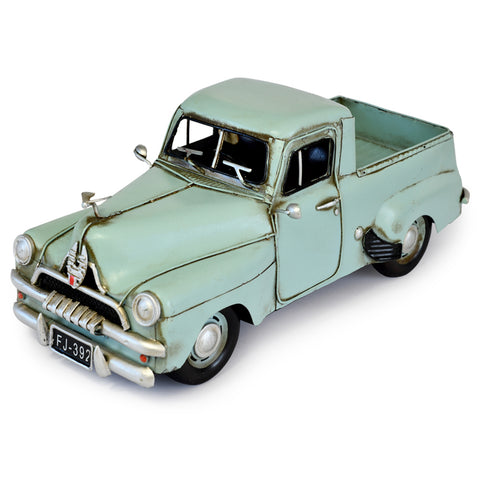 Boyle Metal Ornament Home Decor Collectible FJ Ute 31x12x12cm (Blue)