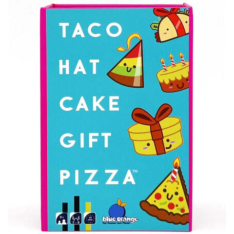 Blue Orange Games Taco Hat Cake Gift Pizza Party Game