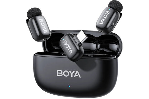 BOYA Mini 2 Wireless Microphone USB-C (Black)