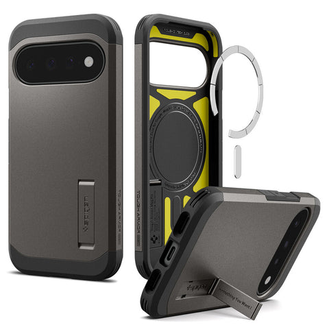 Spigen Google Pixel 11 Tough Armor (MagFit) Case (Gunmetal)