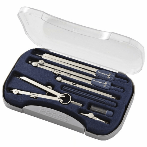 Staedtler Arco Compass Geometry Set Metal Drawing Kit Precision Technical