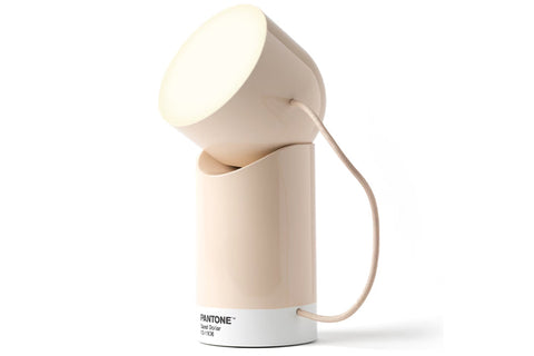 Lexon Orbe Portable Led Lamp With Moving Head PANTONE (Sand)