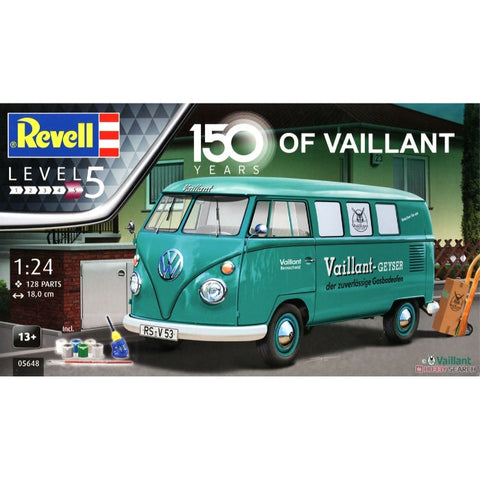 Revell 1/24 VW T1 Bus "150 Years of Vaillant"