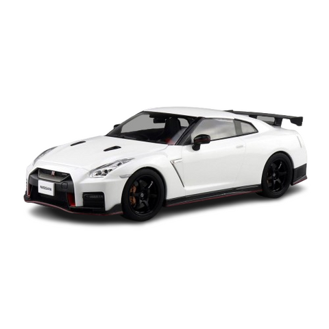 Aoshima  1/24 Snap R35 Nissan Gt-r Nismo 2017 Brilliant White Pearl