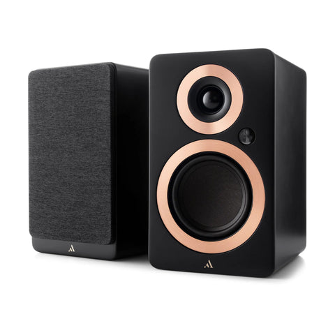 Argon Audio FORTE Black A4 MK2 Bookshelf Speakers