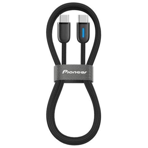 Pioneer USB-C to USB-C Silicone Cable 1m - Charging & Data Transfer Cable