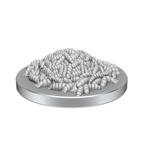 Wizkids D&D Nolzur's Marvelous Miniatures: Swarm of Rot Grubs & Rot Grub Victim