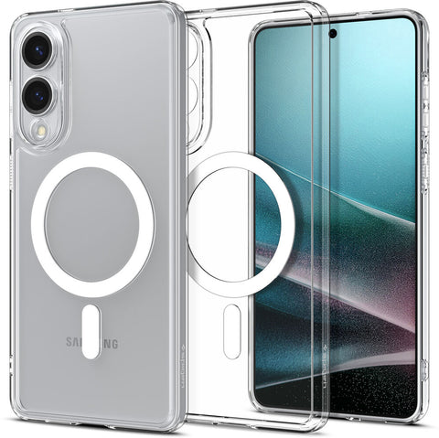 SPIGEN Ultra Hybrid MagSafe Case for Galaxy S25 Edge (Clear White)