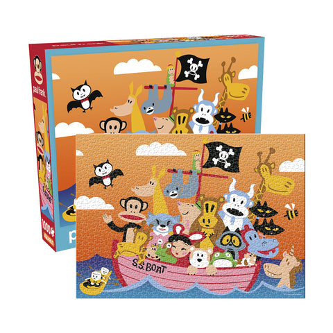Aquarius 1000pc Aquarius Paul Frank Pirate Ship 51x71cm Jigsaw Puzzle