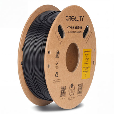 Creality Hyper PLA 3D Printer Filament High Precision (Black)