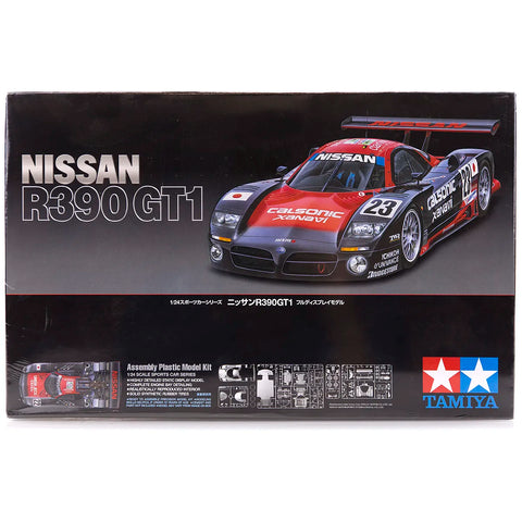 Tamiya 1/24 Nissan R390 GT1 Scaled Plastic Model Kit