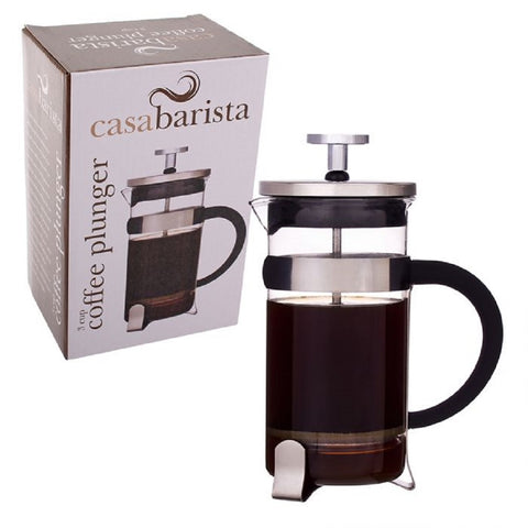 Casabarista 3-Cup/350ml Coffee Plunger Brewer with Scoop