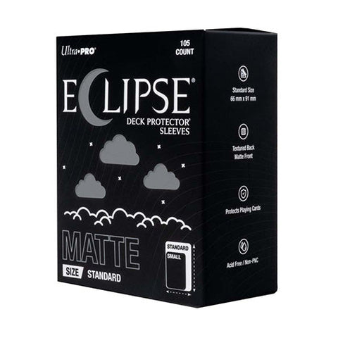 ULTRA PRO ECLIPSE Matte Standard Sleeves 105ct (Smoke Grey)