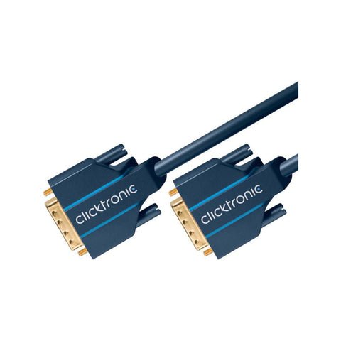 Clicktronic DVI-D (24+1) Cable 3m (Black)