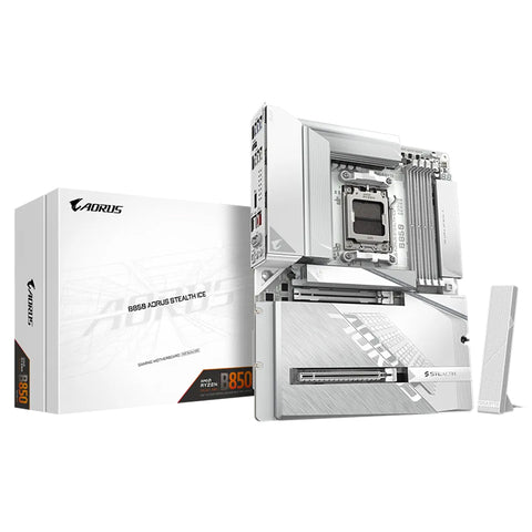 Gigabyte B850 Aorus Stealth Ice AM5 ATX Motherboard
