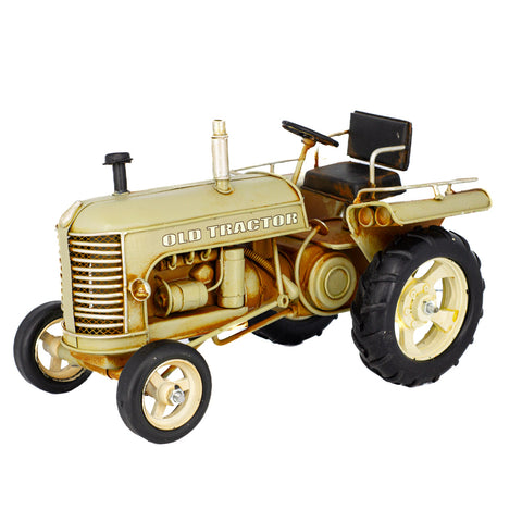 Boyle Metal Display Olden Days Tractor Handmade Ornament Home Decor 25cm