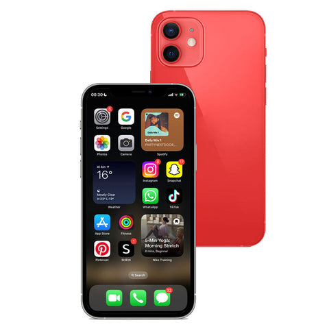 Apple iPhone 12 64GB (Red) [~Refurbished: As new]
