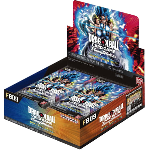 Bandai Dragon Ball Super Card Game Fusion World Dual Evolution Booster Box FB09