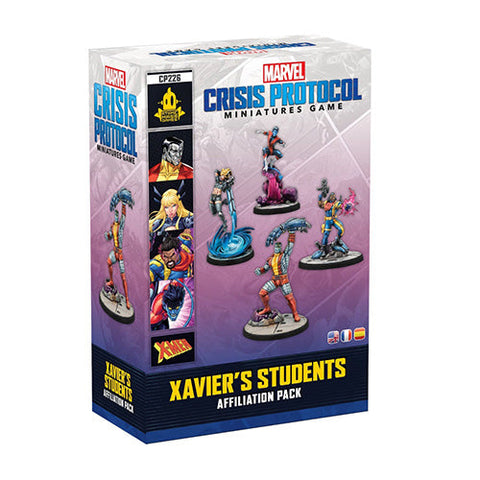 Atomic Mass Games Marvel Crisis Protocol Xavier's Students Affiliation Pack