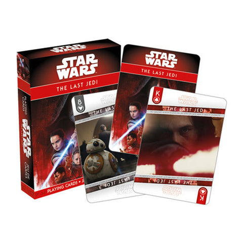 Aquarius 54-Pieces Star Wars Episode 8 Playing Cards Poker Deck Family Game Set 14y+