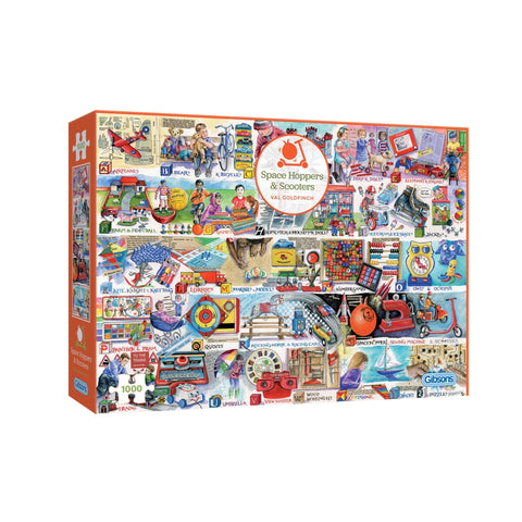 Gibsons 1000pc Space Hoppers and Scooters Puzzle