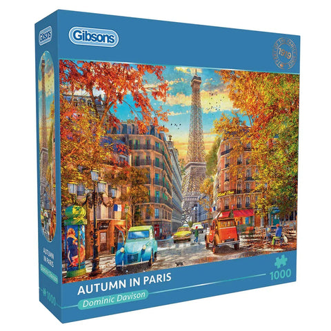 Gibsons 1000pc Autumn In Paris Puzzle