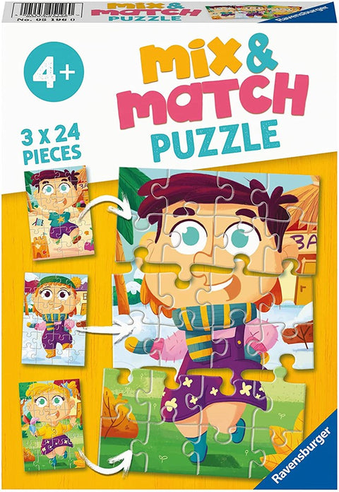 Ravensburger 3x24pc Fashion Mix Puzzle