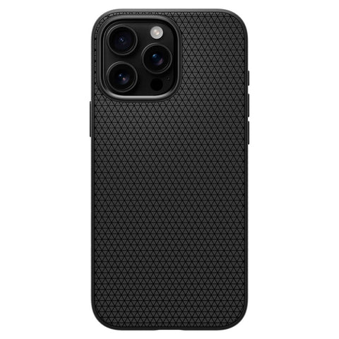 Spigen Apple iPhone 16 Pro Liquid Air T Camera Control Button Cover (MagFit) Case - Black