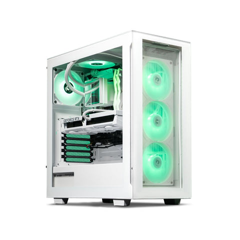 Thermaltake Infinity Xtreme V7 Snow Gaming Desktop PC (Intel 14700F / RTX 5080 / 32GB RAM)