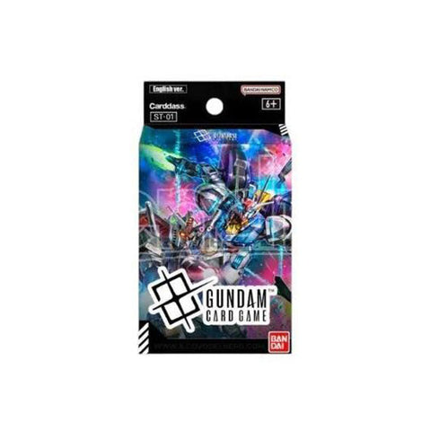 Bandai Gundam Card Game Heroic Beginnings ST01 Starter Deck