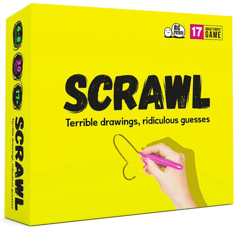 Big Potato Scrawl 17 Plus Drawing Party Game