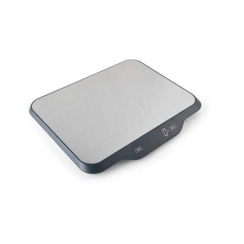 Brunswick Bakers Stainless Steel Digital Weighing Scale 31x26cm 30kg  (Grey)