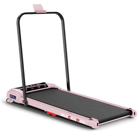 BLACK LORD Treadmill Electric Walking Pad Under Desk Home Incline Foldable (Pink)