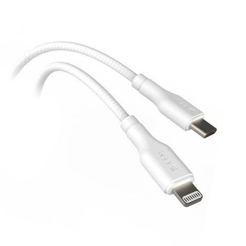 EFM Type-C to Lighting 2M Charging Cable (White)