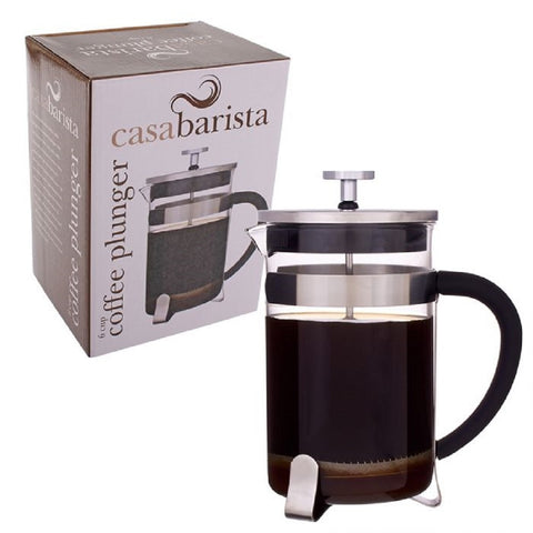 Casabarista 6-Cup/800ml Coffee Plunger Press Brewer with Scoop