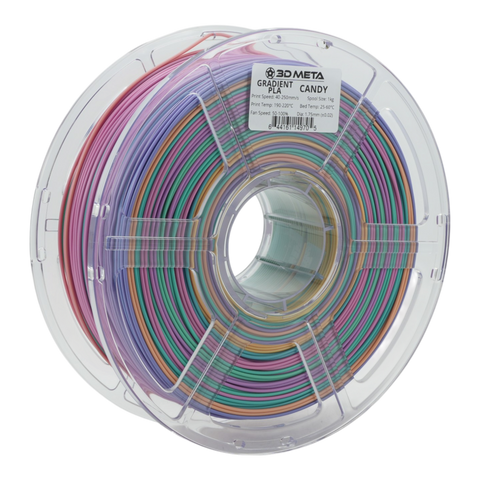 3D META Gradient PLA 3D Printing Filament - Candy