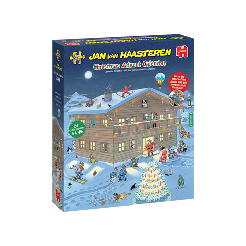 Jumbo 54-Pieces Jan Van Haasteren Christmas Advent Calendar # 2 Puzzle