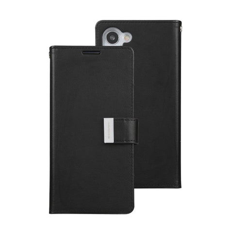 Goospery Rich Diary Case for Samsung Galaxy S23 - Black