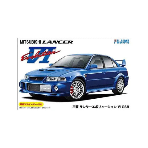Fujimi 1/24 Mitsubishi Lancer Evolution VI GSR (with Window Frame Masking) (ID-102)