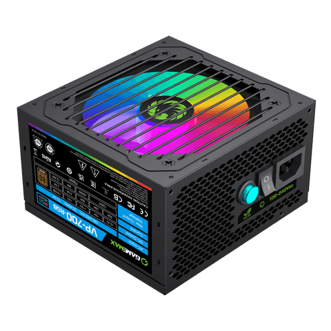 Gamemax VP-700-RGB 700W RGB Power Supply (Black)