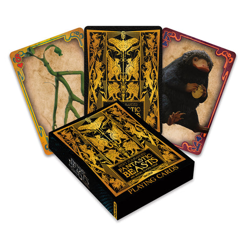 Aquarius 54-Pieces Fantastic Beasts Playing Cards Family Game Play Poker Deck 4y+