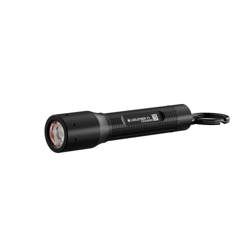 Ledlenser P3 Flashlight 130lm 110m 6.5h 1xAAA Battery IP54 with KeyRing
