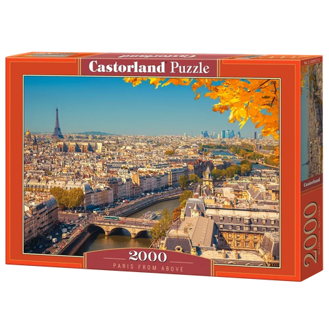 Castorland 2000-Pieces Paris From Above Puzzle