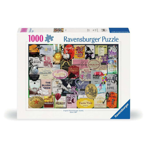 Ravensburger 1000pc Wine Labels Puzzle