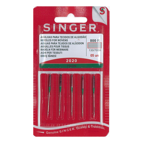 SINGER Woven Fabric Needles - NG2020-70 Woven Fabric Needles