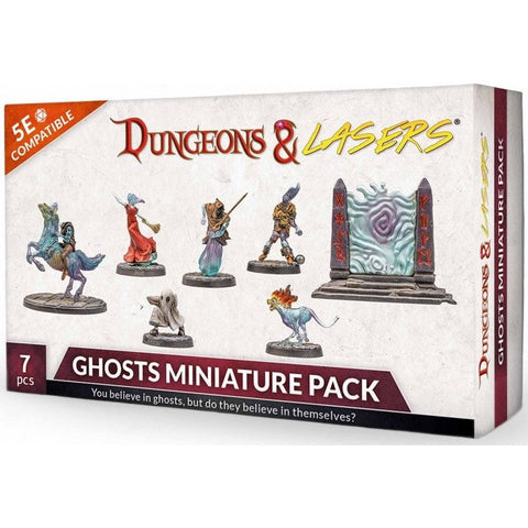 Dungeons & Dragons Dungeons & Lasers: Miniatures Ghosts Miniature Pack
