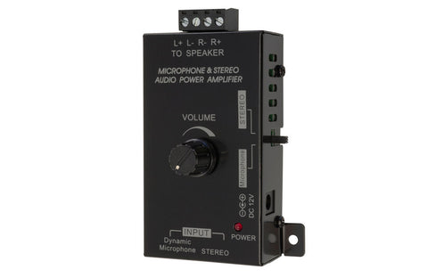 Pro2 PRO1328 Stereo Audio Power PA amplifier 3.5mm Line/Microphone Inputs