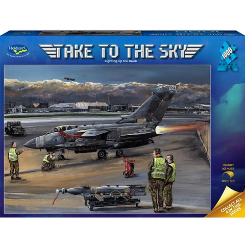 Holdson 1000pc Take to the Sky Lighting Up the Dawn Puzzle