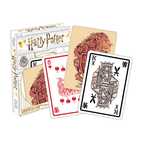 Aquarius 54-Pieces Harry Potter Gryffindor Playing Cards Family Gaming Deck Set 3y+
